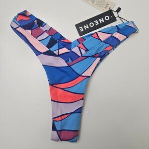 272. ONEONE eco fabric bikini bottom. NWT